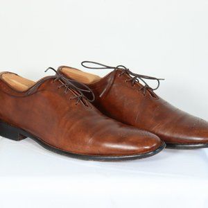 Johnston and Murphy Syrup Brown Wholecut Oxford Men Shoes Size US 10.5E (10E)